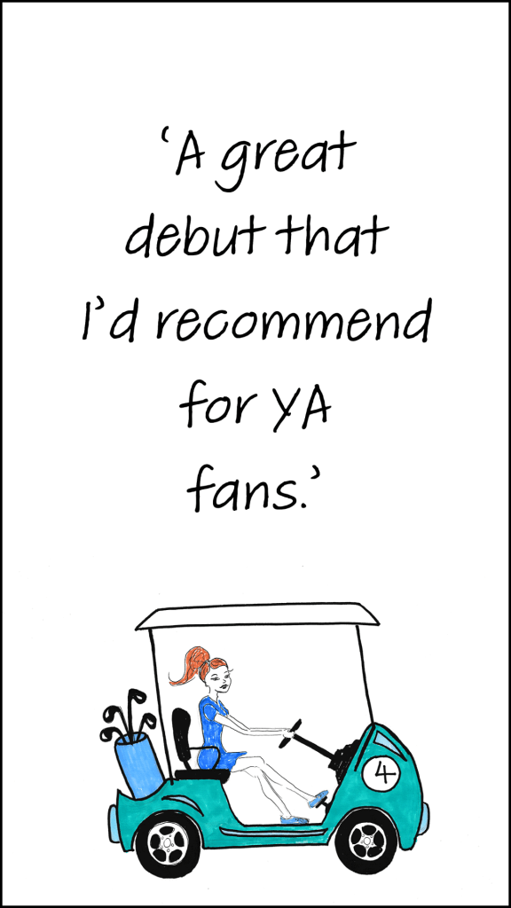 golf buggy cartoon and book review